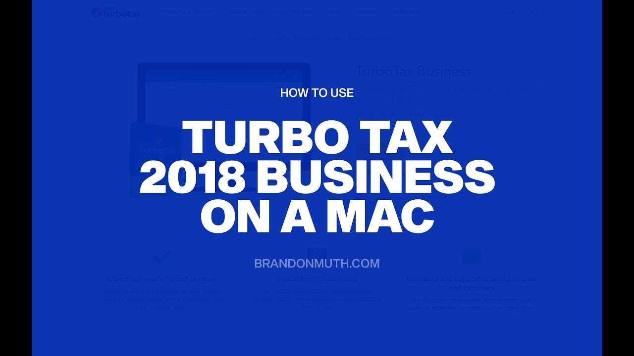 turbotax for mac user