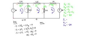 Mesh Analysis Example Problem #2