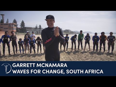 Garrett Mcnamara at Waves for Change - South Africa
