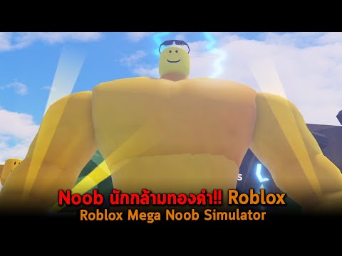 Noob นักกล้ามทองคำ Roblox