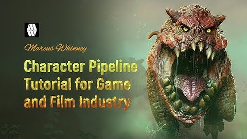 【Tutorial Trailer】Character Pipeline Tutorial for Game and Film Industry