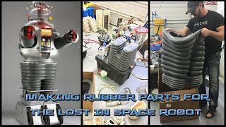 Building rubber parts for the Lost in Space Robot