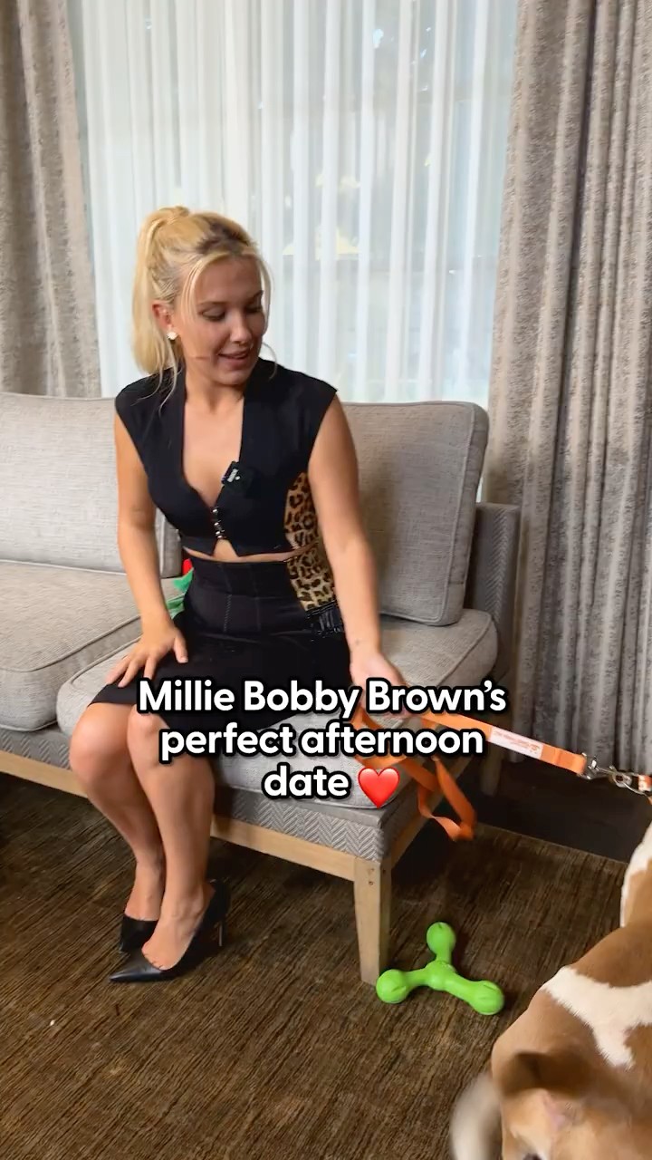 Why Millie Bobby Brown Wanted To Go On A Date With A Rescue Dog | The Dodo