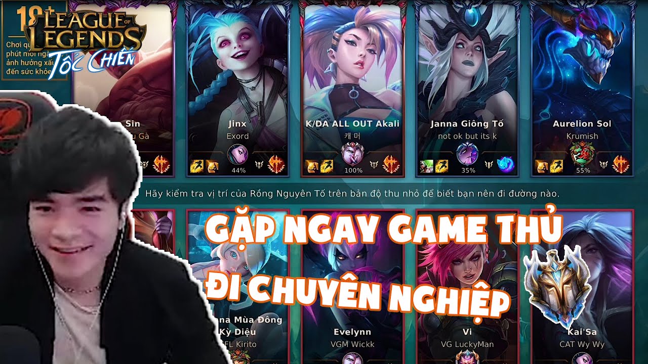 Liên Minh : Tốc Chiến | Trận Cuối Lên Thách Đấu | Đụng Độ Ngay Game Thủ Chuyên Nghiệp