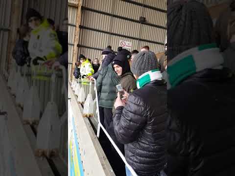 Celtic fans sing