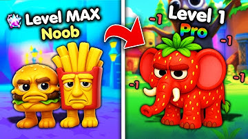 Starting Over as NOOB with REVERSE LEVELS in Brainrot De-Evolution!