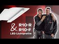 R10-F und R10-R LED-Trockenbauprofil | Montagevideo Holz UK