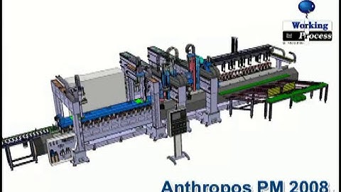 Sapiens SCH + Anthropos PM: wood window production line