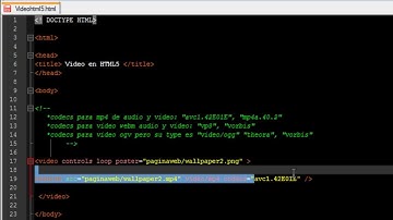 Como hacer un reproductor de vídeo con HTML5