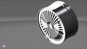 Multi-Spoke Alloy Wheel Designing on NX CAD