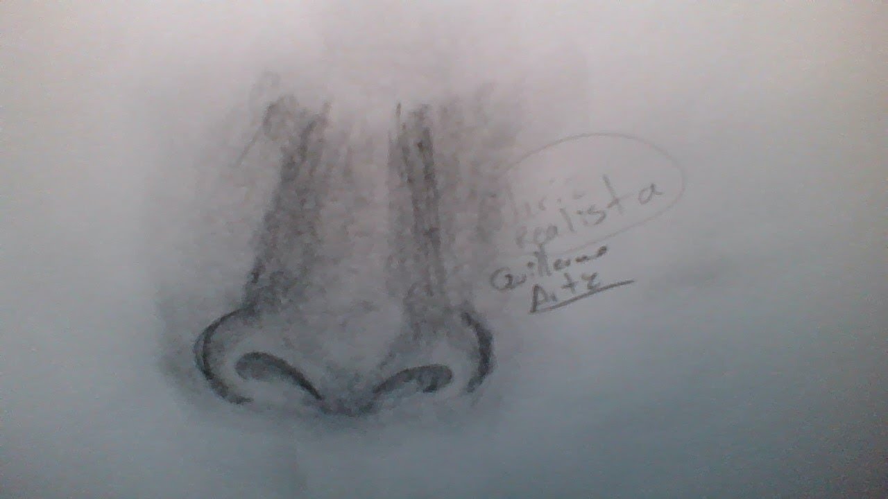 #2-Como Dibujar una Nariz Realista facil / Dibujos Realistas - YouTube