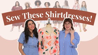 Our 7 Favorite Summer Shirtdress Sewing Patterns