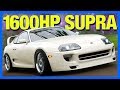 Forza Horizon 4 : 1600 Horsepower Toyota Supra!! (Top Speed, Drag Racing & More)