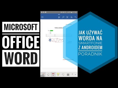 How to Use Microsoft Word on your smartphone Android GUIDE PL