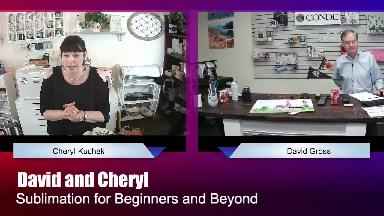 Sublimation for Beginners and Beyond Live Stream
