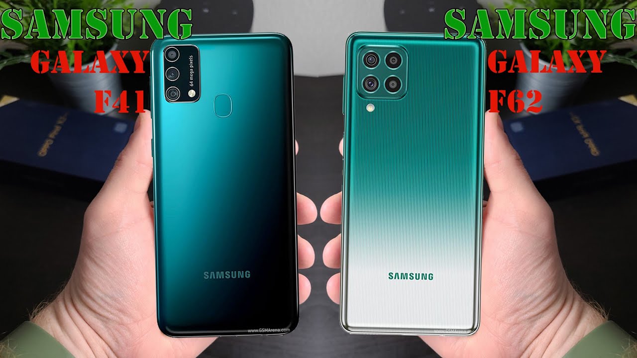 Samsung Galaxy F41 VS Samsung Galaxy F62 | Full Comparison