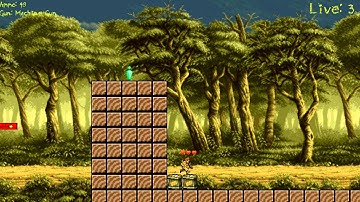 First Platform game in XNA(C#) (Test level)