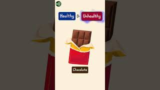 Healthy or Unhealthy? | Food Quiz for Kids | Day 68 of 100 | Fun Learning Challenge
