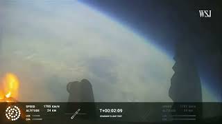 Starship Explosion Video  Watch Elon Musk's Rocket Explode After Launch   WSJ