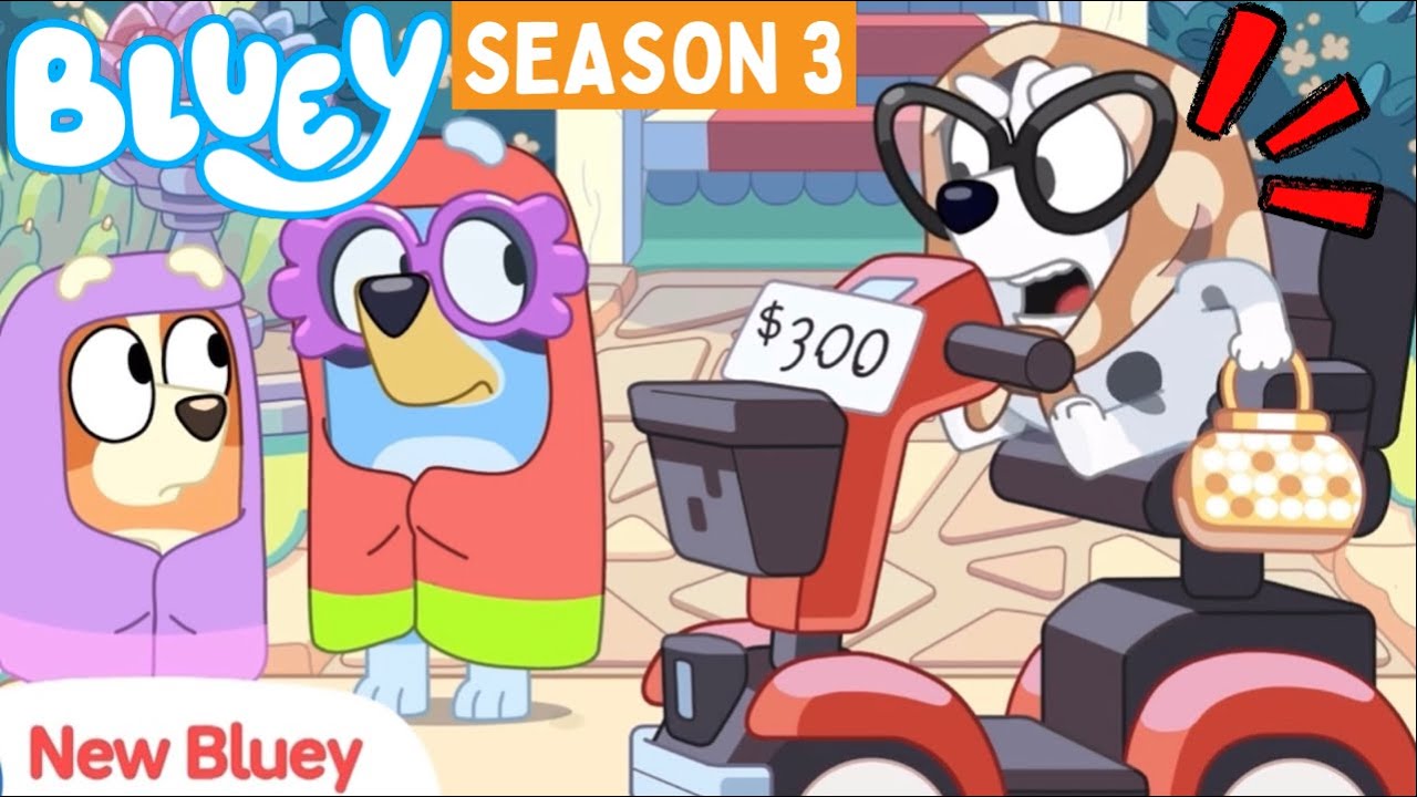 ‼️ New Bluey Season 3 Episodes ‼️ Disney Jr ABC Kids YouTube