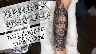 Salvador Dali Art Tattoo Time Lapse Spektra Direkt 2 Rotary Spektra Edge X