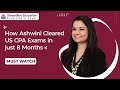 How ashwini cleared us cpa exams in just 8 months  us cpa alumni  us cpa  simandhar education