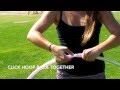 How to: Unity Hoops Push Button Collapsible Hoop