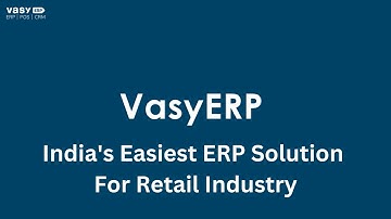 VasyERP - India