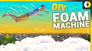 DIY Foam Machine FILLED Our Backyard
