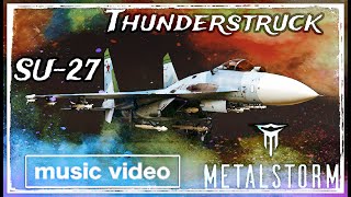 Metalstorm Su-27 Thunderstruck Music Gameplay 