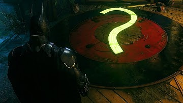 Batman Arkham Knight - Question Upon Reflection - Riddler Puzzle