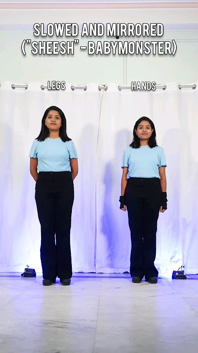 Download lagu [TUTORIAL] 'Sheesh' - BABYMONSTER (Slowed and mirrored) #ytshorts