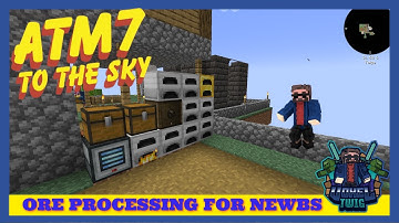 All The Mods 7 To The Sky | Ep5 | Automated Ore Processing!