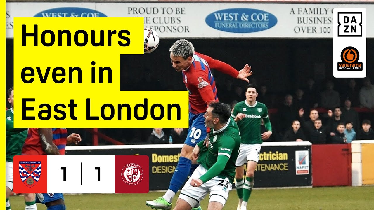 HIGHLIGHTS | Dagenham & Redbridge 1-1 Yeovil | National League 2024-25