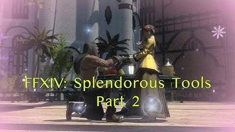 FFXIV Upgrading Brilliant Tools (All Cutscenes) Tool Enhancement Quests6.45