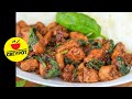 Thai Basil Chicken | 10 Minutes Spicy Pad Krapow Gai Recipe