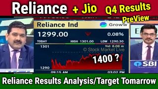 Reliance Q4 Results Analysis/Reliance industries share latest news/ril Target tomarrow,jio ipo date?