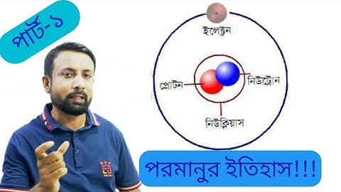 class eight science chapter 3 // অষ্টম শ্রেণি বিজ্ঞান ৩য় অধ্যায় // পরমাণুর গঠন।