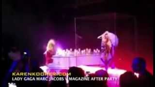 Video thumbnail of "Lady Gaga Just Dance Acoustic Marc Jacobs V After Party"