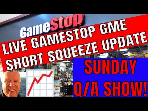 GameStop GME Short Squeeze News Updates with Stock Markets With Bruce Sunday Surprise Q/A Show