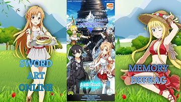 Gameplay Sword Art Online MEMORY DEFRAG | Android Game |