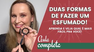 Aula completa: QUAIS SÃO AS FORMAS DE FAZER UM ESFUMADO NOS OLHOS?