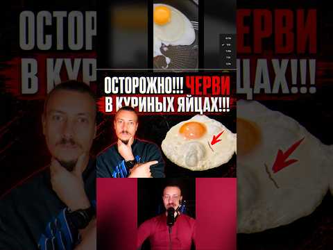 Осторожно!!! Паразиты в куриных яйцах!!!