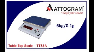 TTS6A - Table Top Scale