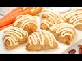 Carrot Cake Scones | Perfect for Easter + Easy Spring Baking