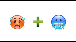 Соединение смайликов в Emoji Merge: Fun Moji.