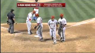 2009/05/15 Morales' three-run mash