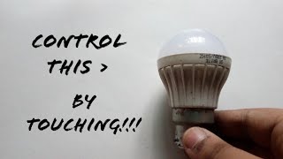 How to control any appliance by touching | using IRFZ44N MOSFET