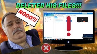 ACCESSING SCAMMERS PC! FILES DELETED!!!!