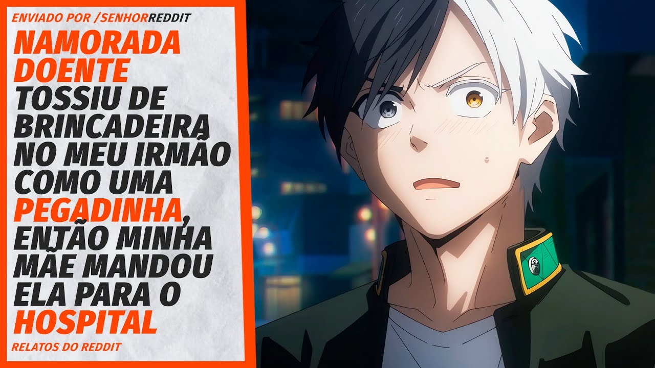 Namorada tossiu no meu irmão doente como uma brincadeira